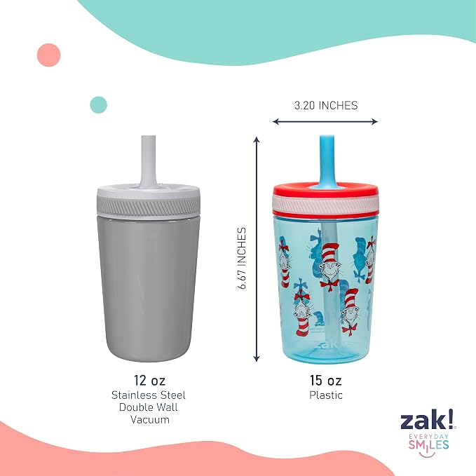 Zak Designs Dr. Seuss Kelso Toddler Cups - Image 8