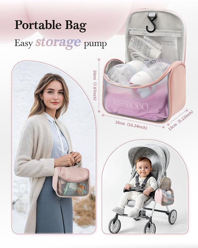 KISSBOBO ABP-1508 Hands Free Breast Pump Wearable - Image 4