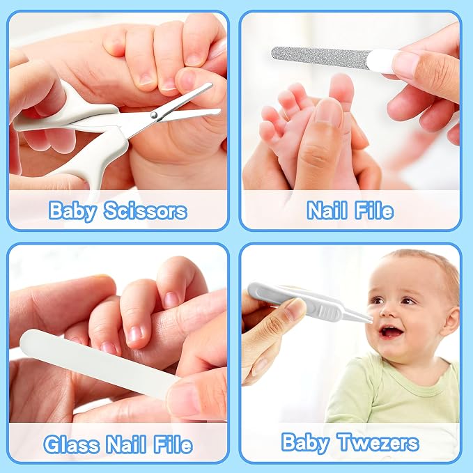 Baby Healthcare and Grooming Kit, Baby Safety Care Set, Baby Electric Nail - Image 5