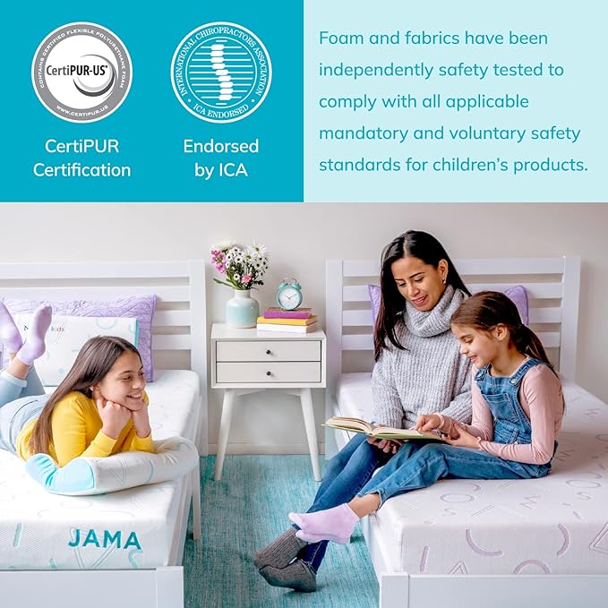 MLILY Kids Pillow for Sleeping, Adjustable Kids Memory Foam Pillow for Bed Set - Image 6