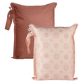 Tiny Twinkle Wet Dry Bag – 2 Pack Reusable Waterproof & Mess Proof Wet Bags by TinyTwinkle
