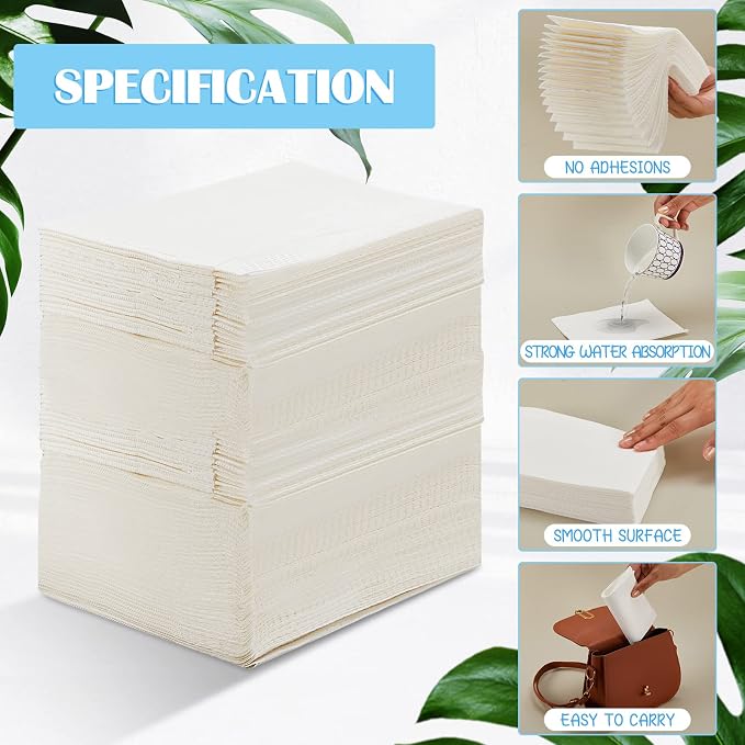Mixweer 1000 Pack Baby Disposable Changing Pads Quick Absorb Diaper Changing - Image 4