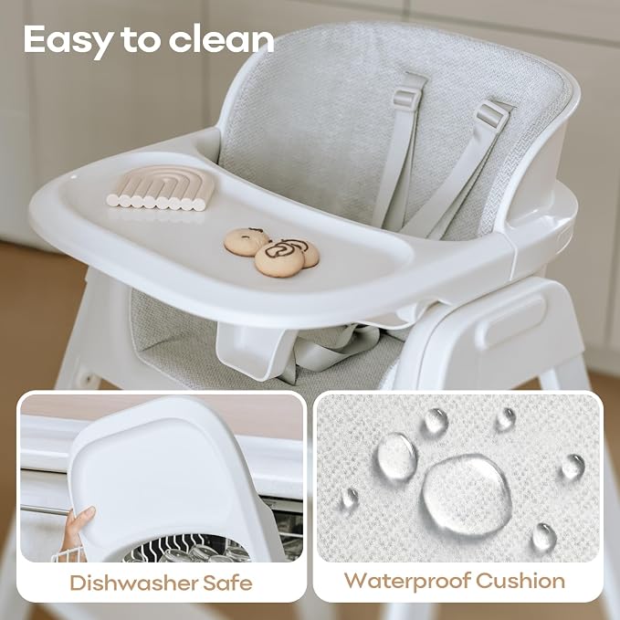 Fodoss 4 in 1 Foldable High Chairs - Image 4
