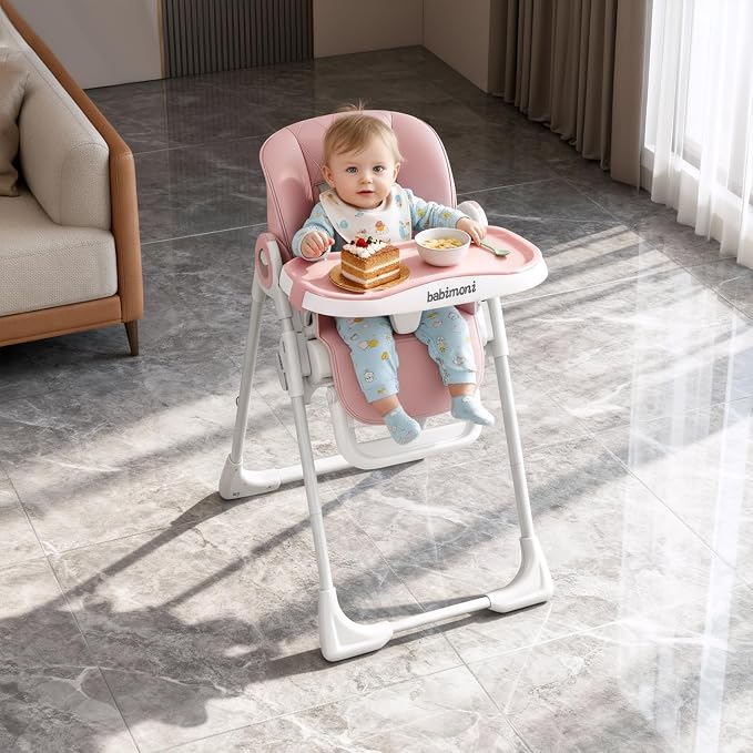 4 in 1 High Chairs for Babies and Toddlers, Foldable Baby High Chairs, Feeding - Image 7