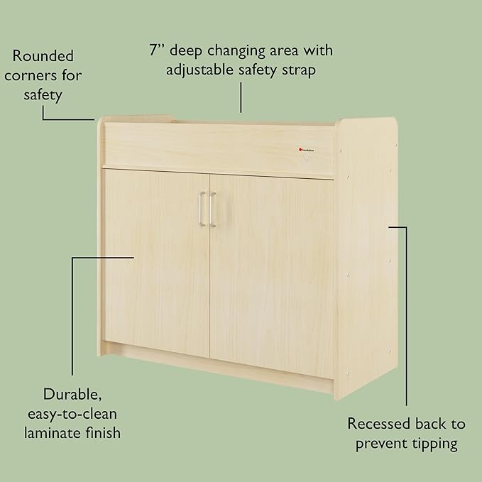 Foundations SafeSwing Changing Table and Wall Organizer 2-Piece Set - Image 4
