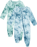 Jimonda Baby Girls Boys Footed Pajamas, Rayon From Bamboo, 2 Way Zipper Long by JimondaBaby