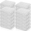 Breling 20 Pcs Baby Muslin Washcloth 12 x 12 Inch 100% Cotton Soft and by Breling