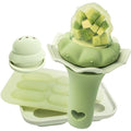 Moonkie Baby Fruit Feeder with Freezer Tray, BPA Free Silicone Food Feeder by Moonkie