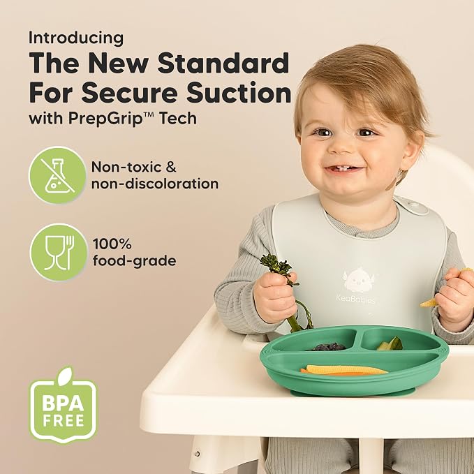KeaBabies Suction Plates for Baby, Toddler - Image 2