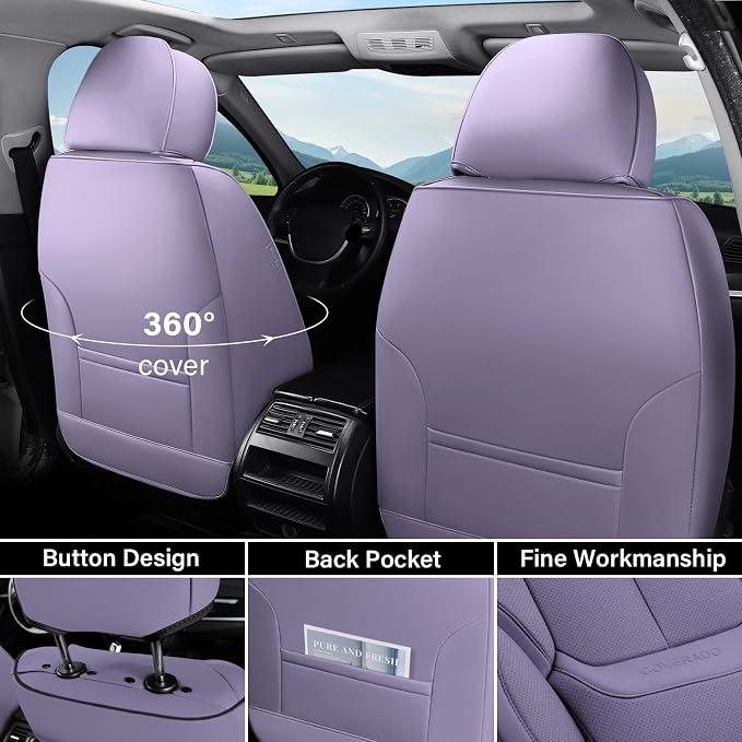 Coverado Universal Seat Covers Front, Universal Seat Covers - Image 5