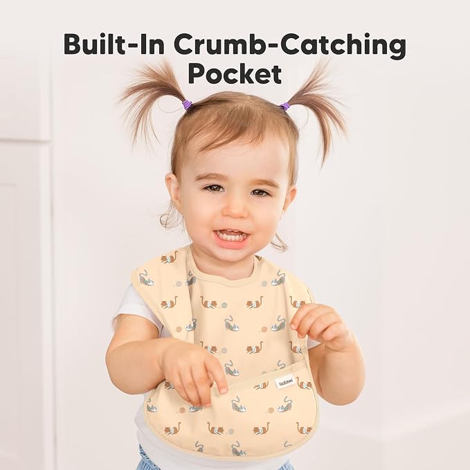 KeaBabies 3-Pack Waterproof Baby Bibs - Image 5