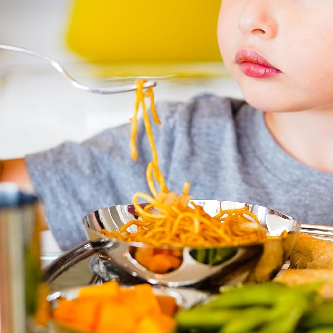 Ahimsa Stainless Steel Bowls for Kids | Non Toxic, Pediatrician Designed - Image 5