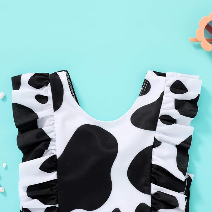 Happy Town One-Piece Infant Toddler Baby Girl Summer Swimsuit Watermelon - Image 4