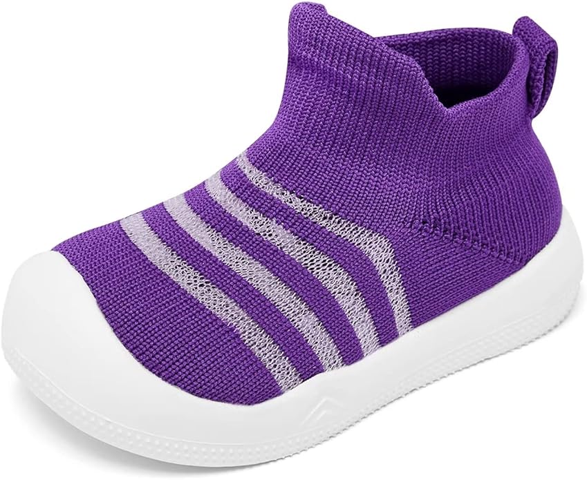 Eashi Baby Boy Girl Non-Skid Indoor Infant Walking Shoes Breathable Warm by EashiShoes