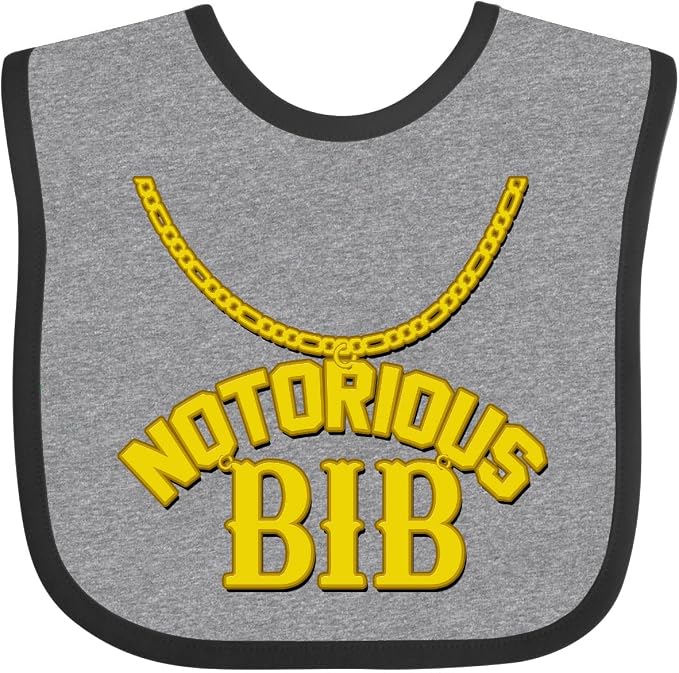 inktastic Notorious Bib Baby Bib by Inktastic