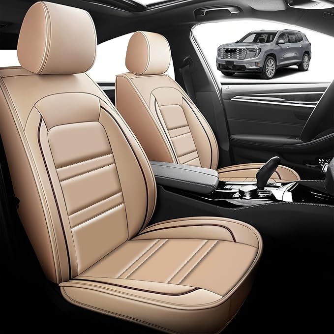 Seat Cover for gmc Acadia 2016-2025 | Car Seat Covers Front Seats, Waterproof - Image 2