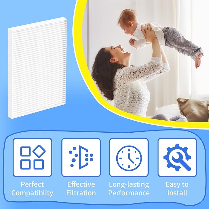 6 Pack HEPA Filter Replacement, Compatible - Image 4