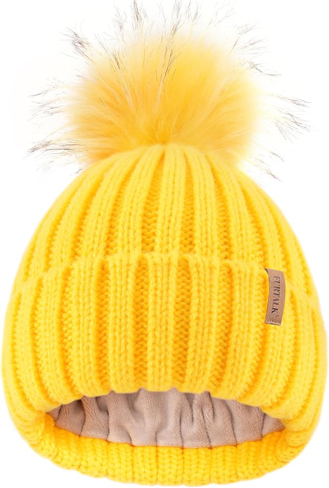 FURTALK Kids Winter Hat Toddler Knitted Beanie by FURTALK