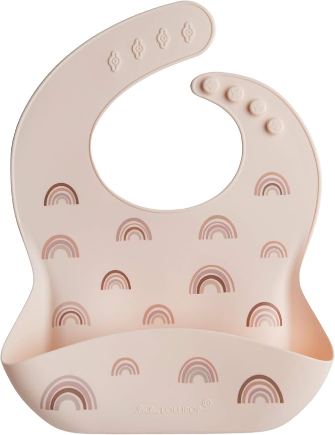 Loulou Lollipop Soft, Waterproof Silicone Feeding Bib by LoulouLollipop