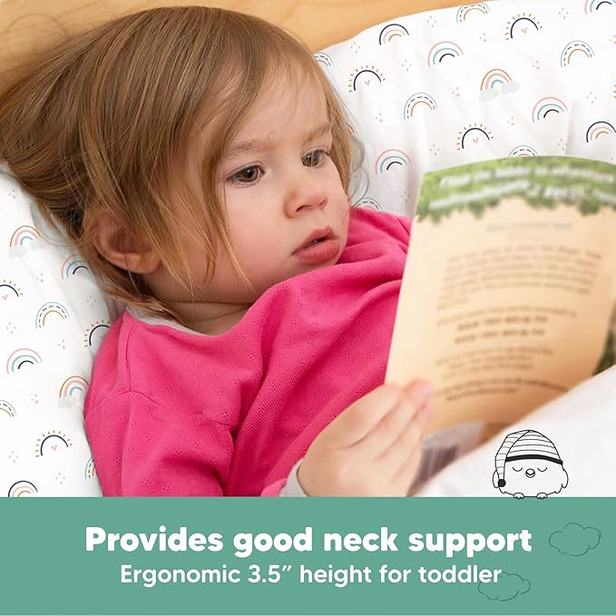 Toddler Pillow with Pillowcase - Image 5