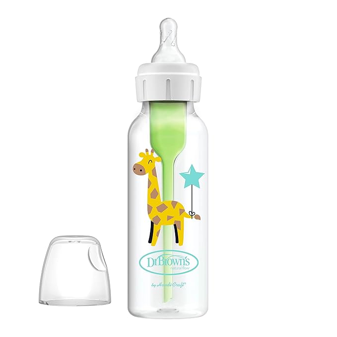 Dr. Brown’s Natural Flow® Anti-Colic Options+™ Narrow Baby Bottles 8 oz/250 mL - Image 6