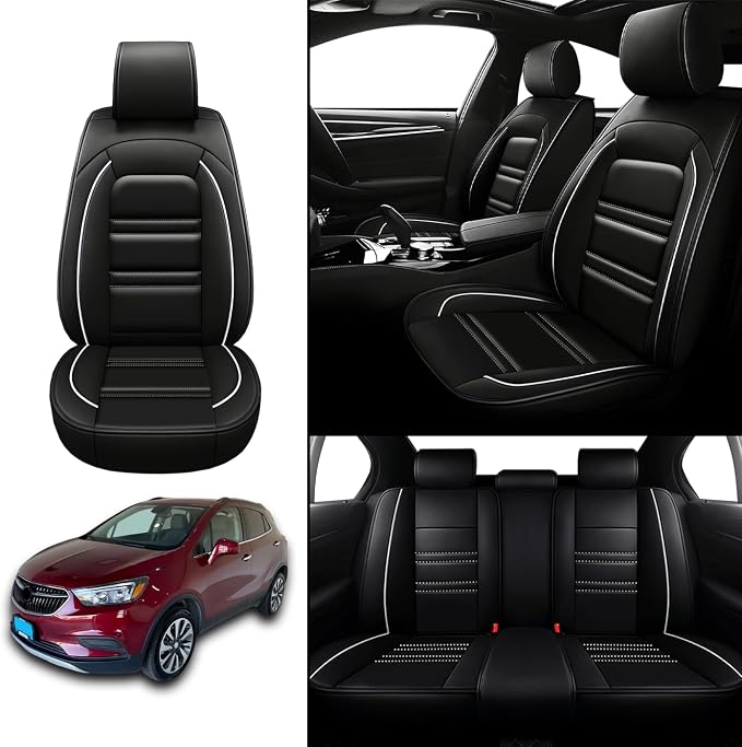 Seat Covers for Buick Encore 2013-2022 | 5-Seats Leather Seat Covers - Image 2