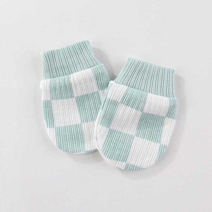 5 Pairs Baby Not Scratch Mittens 0-6 Months New Born Boy Girl Gloves Cute - Image 2