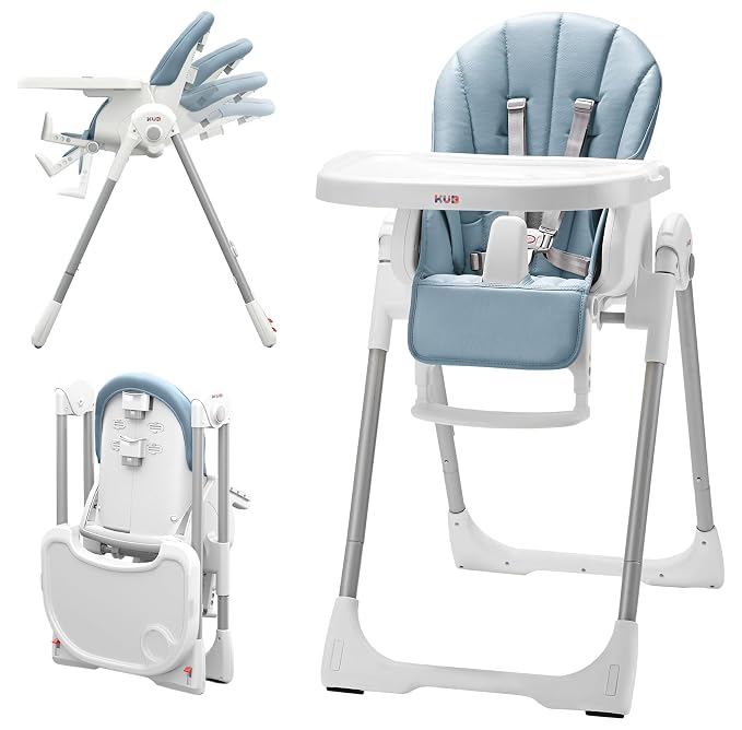 KÜB 3-in-1 Foldable Baby High Chair | Multifunctional Infant High Chairs by KUB