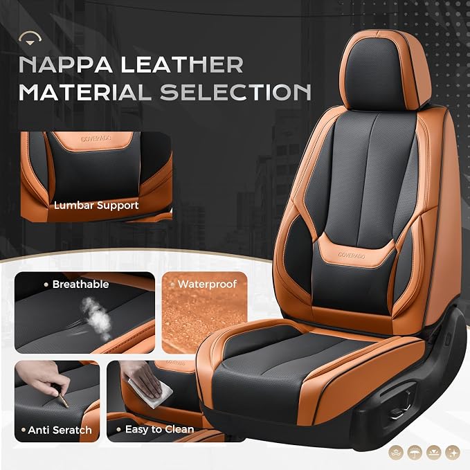 Coverado Seat Covers, Car Seat Covers Front Seats, Car Seat Cover, Car Seat - Image 2