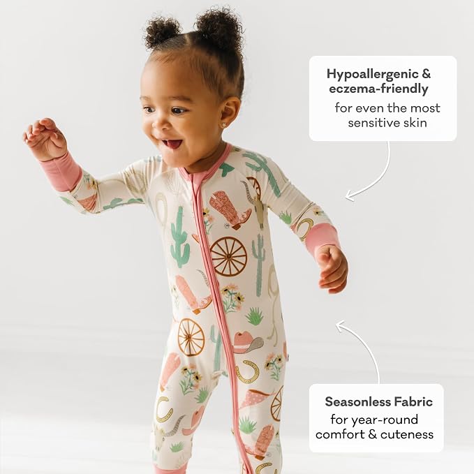 Little Sleepies Pajamas for Baby Boys & Girls, Viscose from Bamboo Baby Pajamas - Image 5
