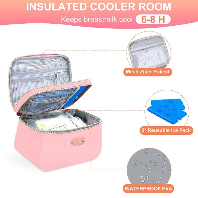 PIIOSER Breast Milk Cooler Bag - Image 4