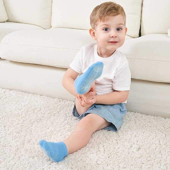 Zaples Baby Non Slip Grip Ankle Socks - Image 3