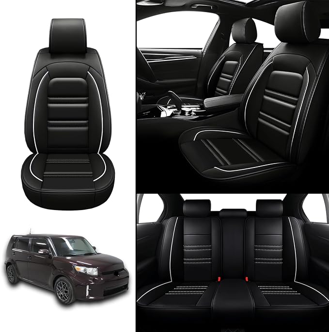 Seat Covers for Scion xb 2004-2015 | 5-Seats Leather Seat Covers - Image 2