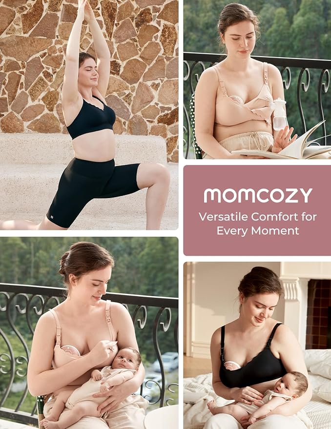 Momcozy 4-in-1 Hands-Free Pumping Bra - Image 8