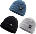 JANGANNSA Simple Knitted Baby Beanie Hip-Hop Boys Winter Hat Toddler Kids Bonnet by JANGANNSA