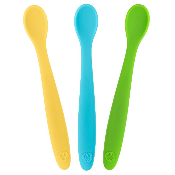 WeeSprout Silicone Baby Spoons by WeeSprout