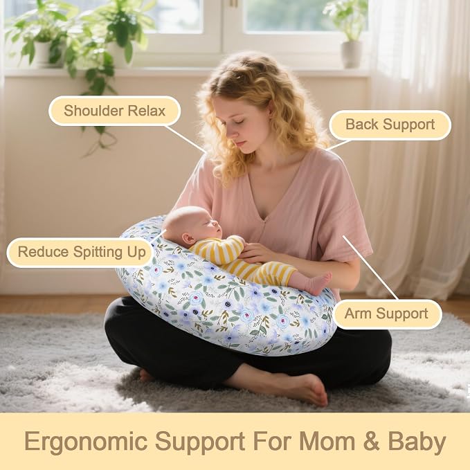 Baby Nursing Pillow for Breastfeeding, Adjustable Breast Feeding Pillow for - Image 3