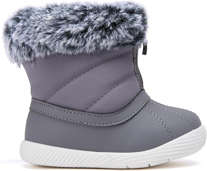 BMCiTYBM Baby Boy Girl Snow Boots Waterproof Winter Warm Booties Nonslip - Image 3