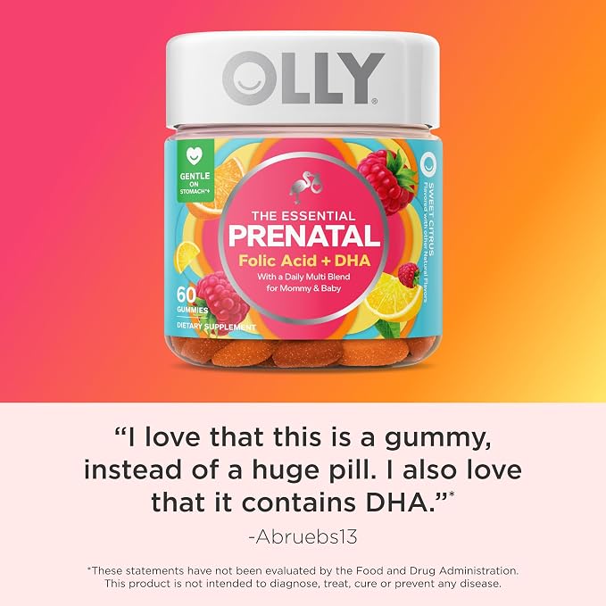 OLLY Prenatal Multivitamin Gummy, Supports Healthy Growth and Brain Development - Image 6