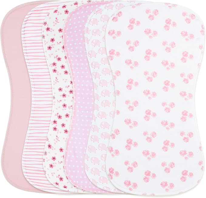 2-in-1 Burp Cloths and Baby Bibs by Benoxine