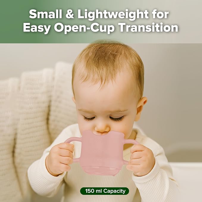 haakaa Silicone Toddler Cups, BPA Free Drop-Proof Training Cups - Image 2