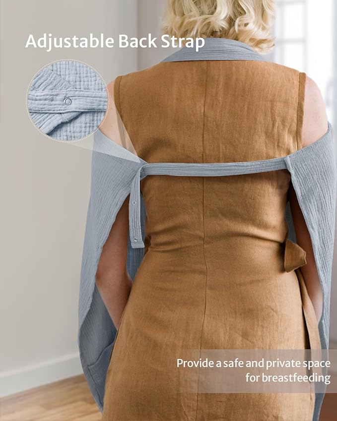 Blissful Diary Muslin Nursing Cover - Image 6