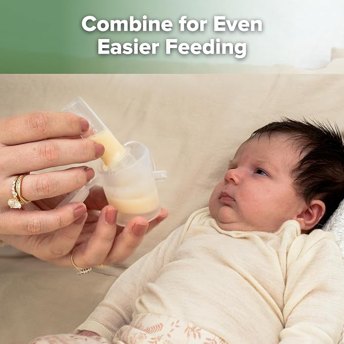 haakaa Colostrum Collectors 6ml/6pcs & Lidded Feeding Cup 25ml/1pc Set- Collect - Image 10