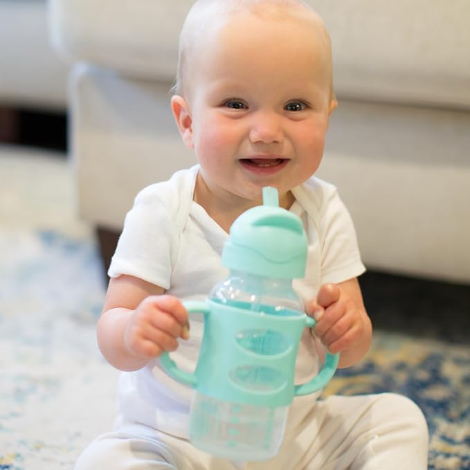 Dr. Brown's Milestones Wide-Neck Sippy Straw Bottle - Image 4