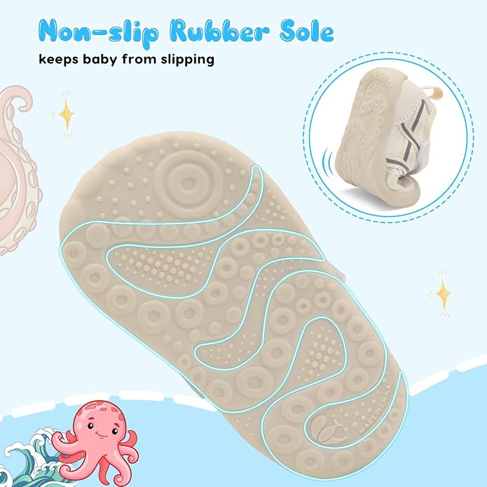 Scurtain Baby Shoes Boy Girl First Walking Shoe Infant Crib Breathable Sneakers - Image 6