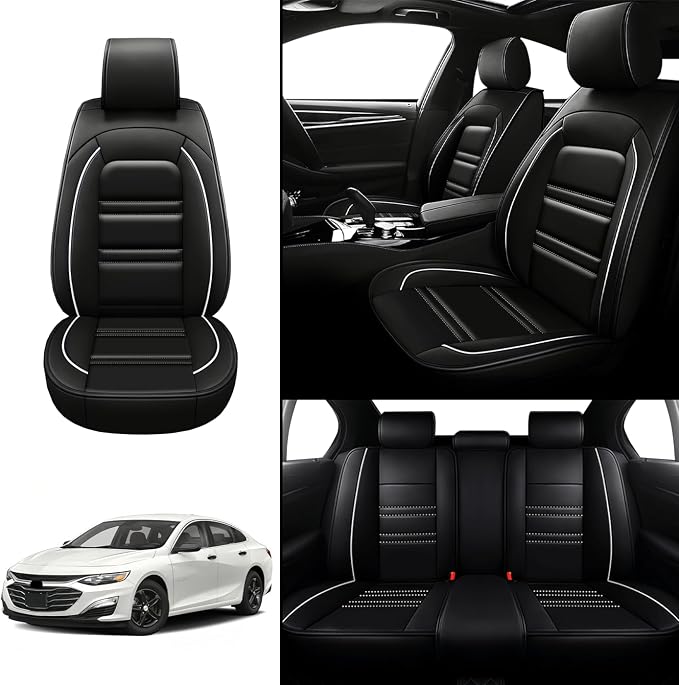 Seat Covers for Malibu 2004-2025 | 5-Seats Leather Seat Covers - Image 2