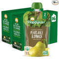 Happy Baby Organics Stage 2 Baby Food Pouches, Gluten Free, Vegan & Healthy by HappyBaby