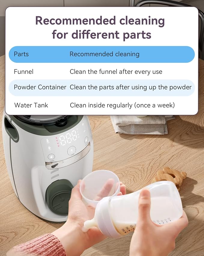 Instant Formula Maker comfyer, Customizable and Automatic Formula Dispenser - Image 9