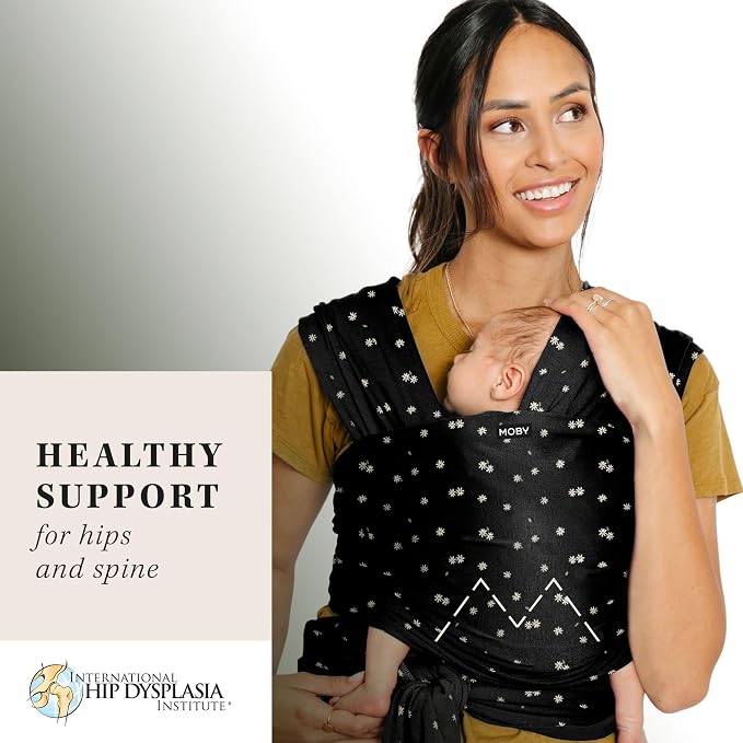 Moby Baby Wrap Carrier Classic for Newborns to Toddlers, Infant Sling Carrier - Image 3