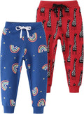 HUAER& Baby Boy's Jogger Pants Dinosaur Car Animal Print Drawstring Elastic by HUAER